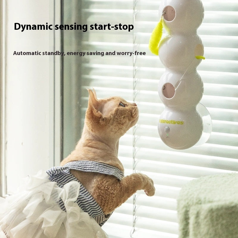 Teasing Cat Toy Automatic Pes Toy With Tail Motion