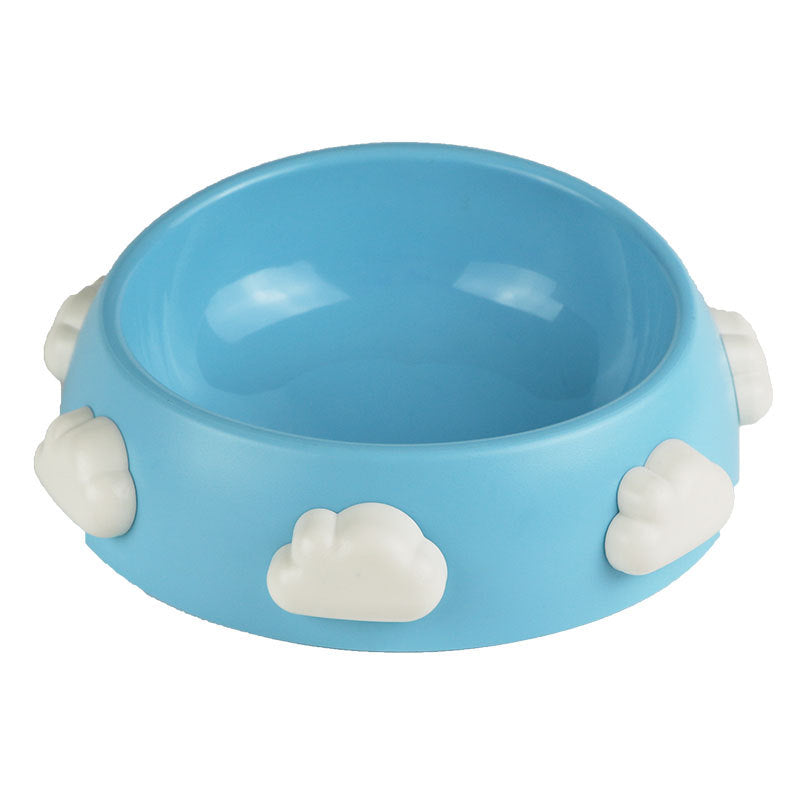 Color accessories anti-skid dog bowl