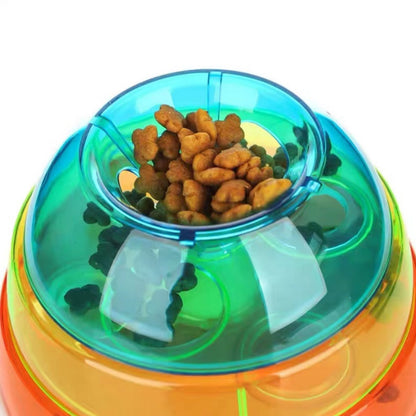 Dogs Leak Food Toy Ball Does Not Fall Down Feeder