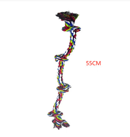 Heavy-Duty Rope Knot Dog Toys For Large Breeds Dental Health