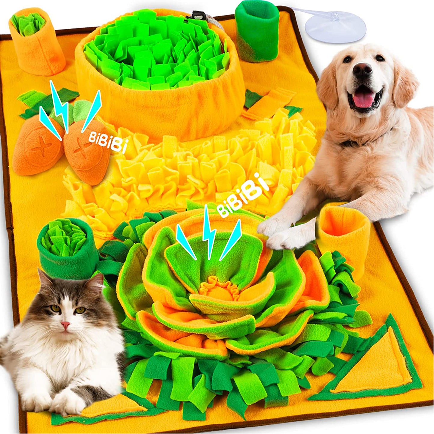 Large Snuffle Mat For Dogs Pet Interactive Training And Stress Relief