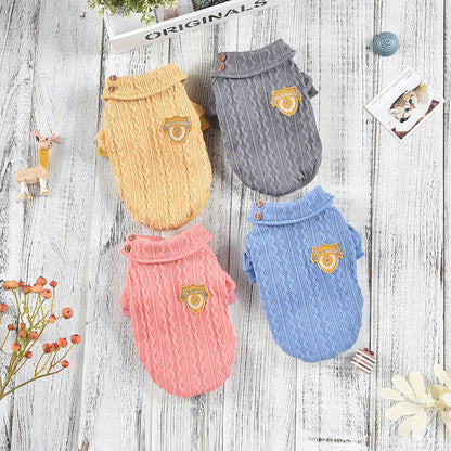 Pet Dog Clothes Autumn And Winter Clothes