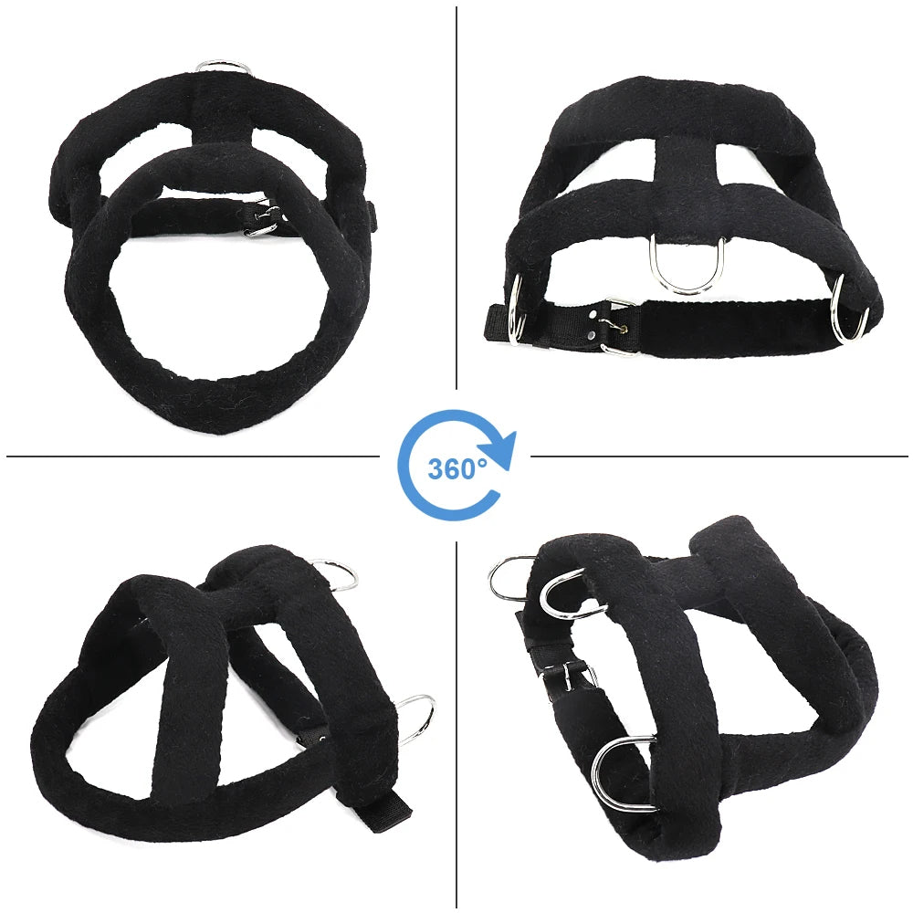 Dog Weight Pulling Training Harness Pulling Leash For Work Dogs