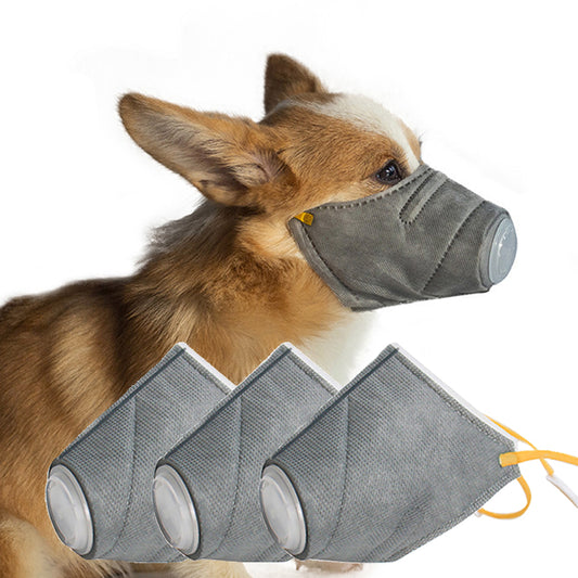 Dogs Anti-fog Haze Masks Anti Dust Gas Pollution Muzzle Dog