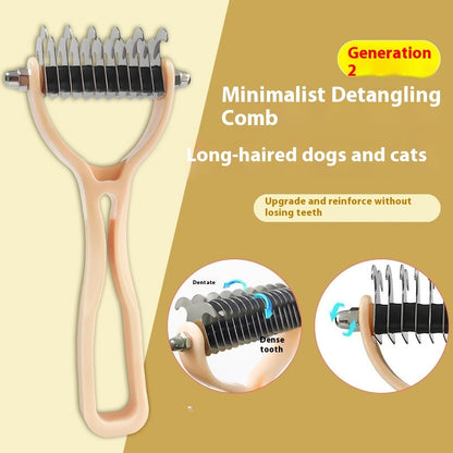 Pets Fur Knot Cutter Dog Grooming Shedding Tools