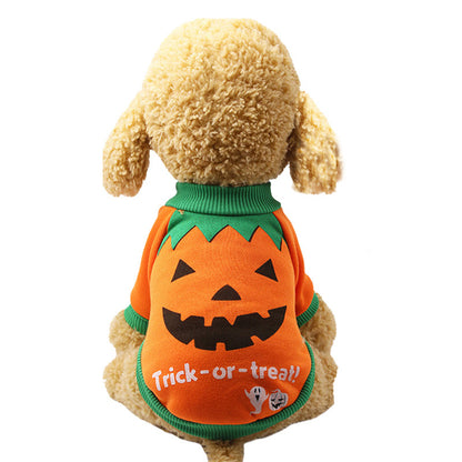 Halloween funny pet clothes