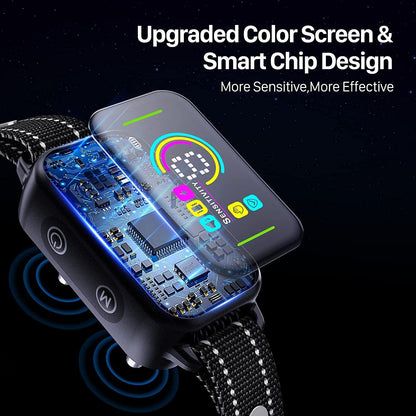 New Color Screen Bark Stopper Smart Dog Trainer Charging