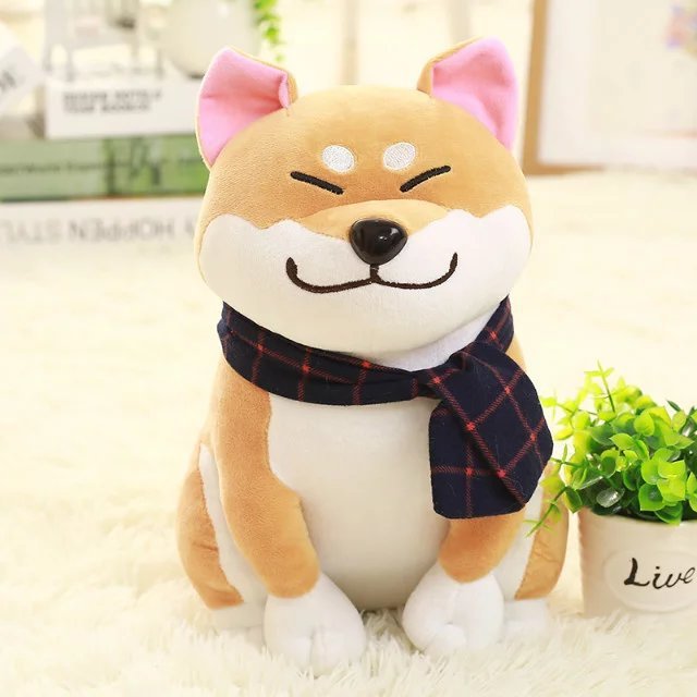 Plush toy Shiba Inu Dog figurine