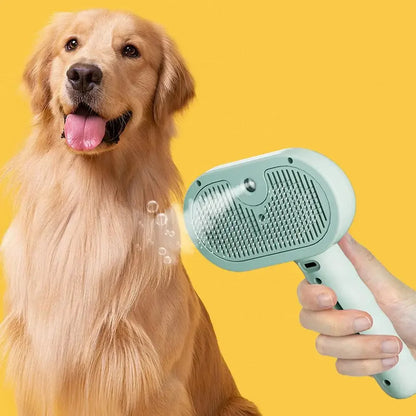 Pets Spray Hair Comb Pet Hair Remover Cleaning Brush Grooming