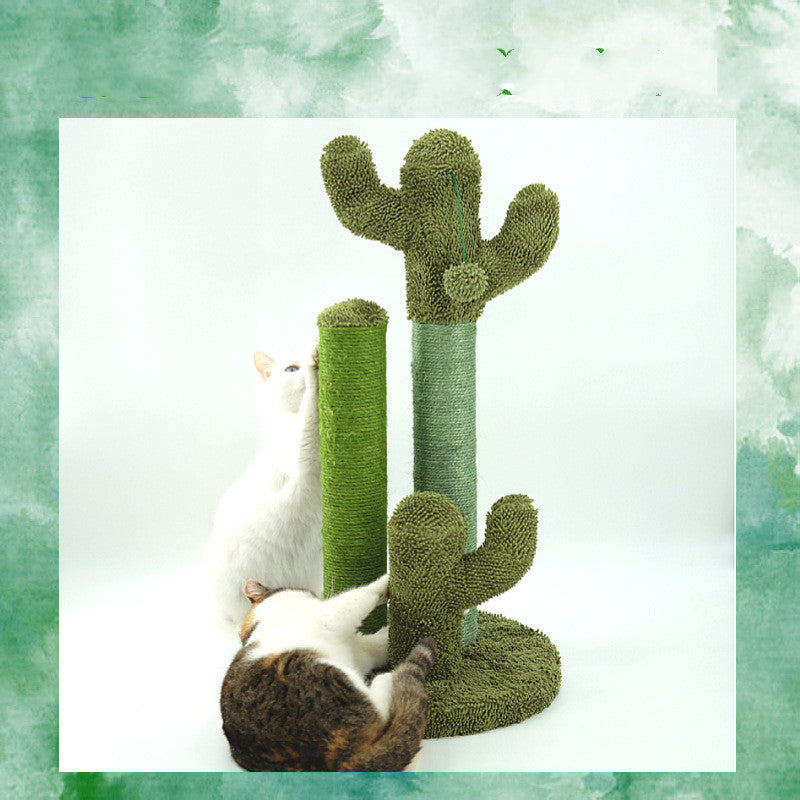 Cactus Cat Climbing Frame Grab Post Pet Sisal Toy