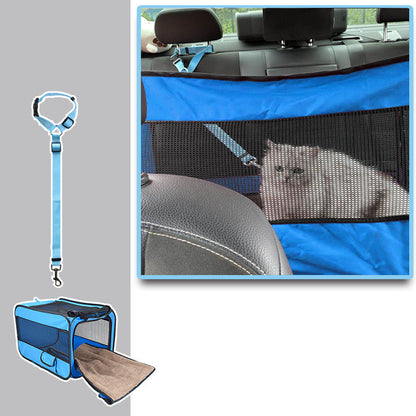 Pet Travel Carrier Bag Portable Pet Bag Folding Fabric Pet Carrier