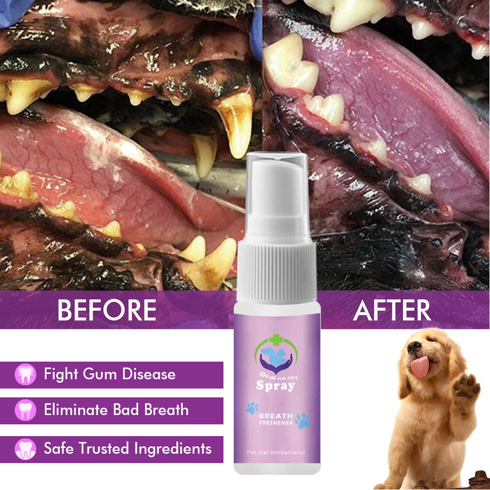 Pet Oral Spray Dog Cleaning