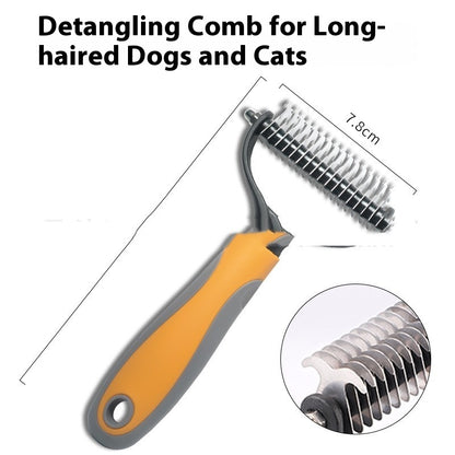 Pets Fur Knot Cutter Dog Grooming Shedding Tools