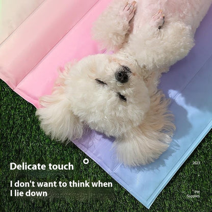 Pet Ice Mat Dog Mat Summer For Sleeping