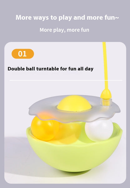 Cat Interactive Toy Funny Tumbler Toy Kitten Exercise Catching