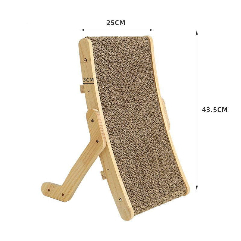 Deformation Cat Bed Vertical Corrugated Paper Grinding Claw