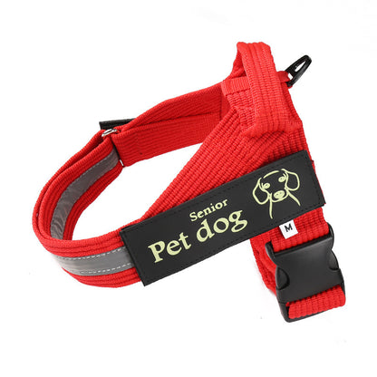 Dog Walking Chain Leash Medium And Large Dog Vest