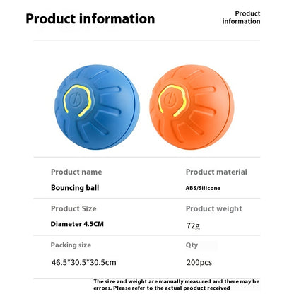 Smart Dog Toy Ball Electronic Interactive Pet Toy Moving Ball