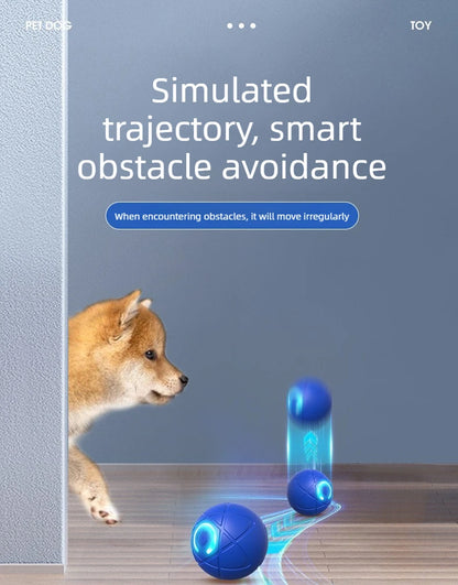 Smart Dog Toys Ball Electronic Interactive Pet Toy Moving Ball