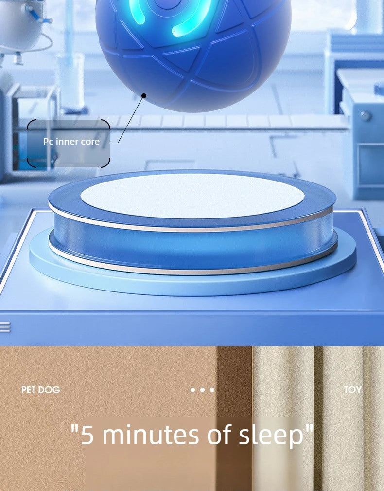 Smart Dog Toys Ball Electronic Interactive Pet Toy Moving Ball