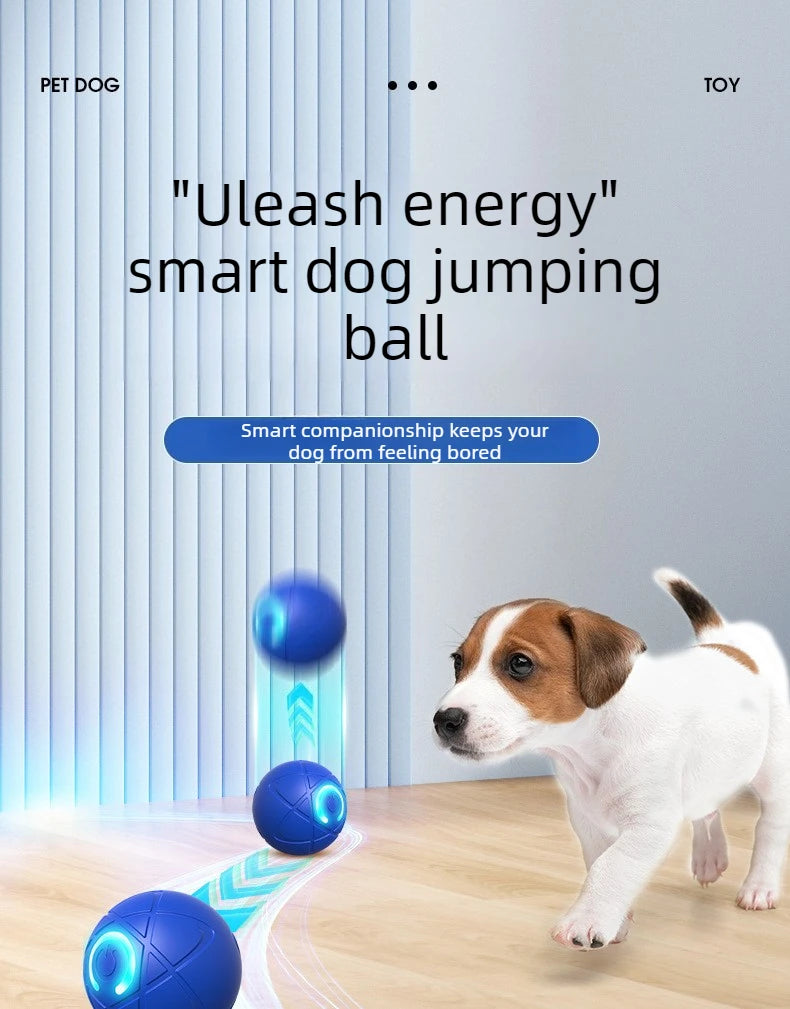 Smart Dog Toys Ball Electronic Interactive Pet Toy Moving Ball