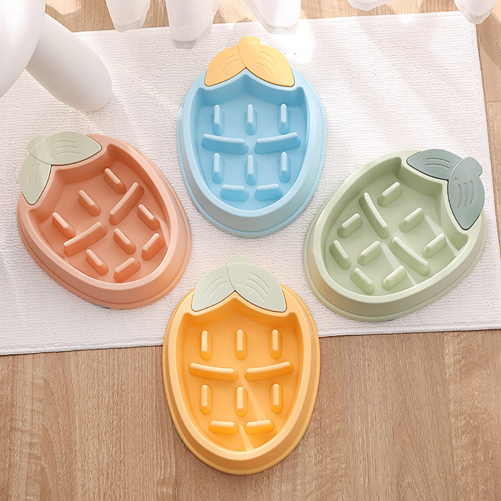 Corn Shaped Slow Feeder Dog Bowl
