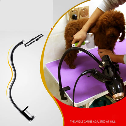 Pet Hair Dryer Stand Fixed Bracket Dog Cat Grooming Support