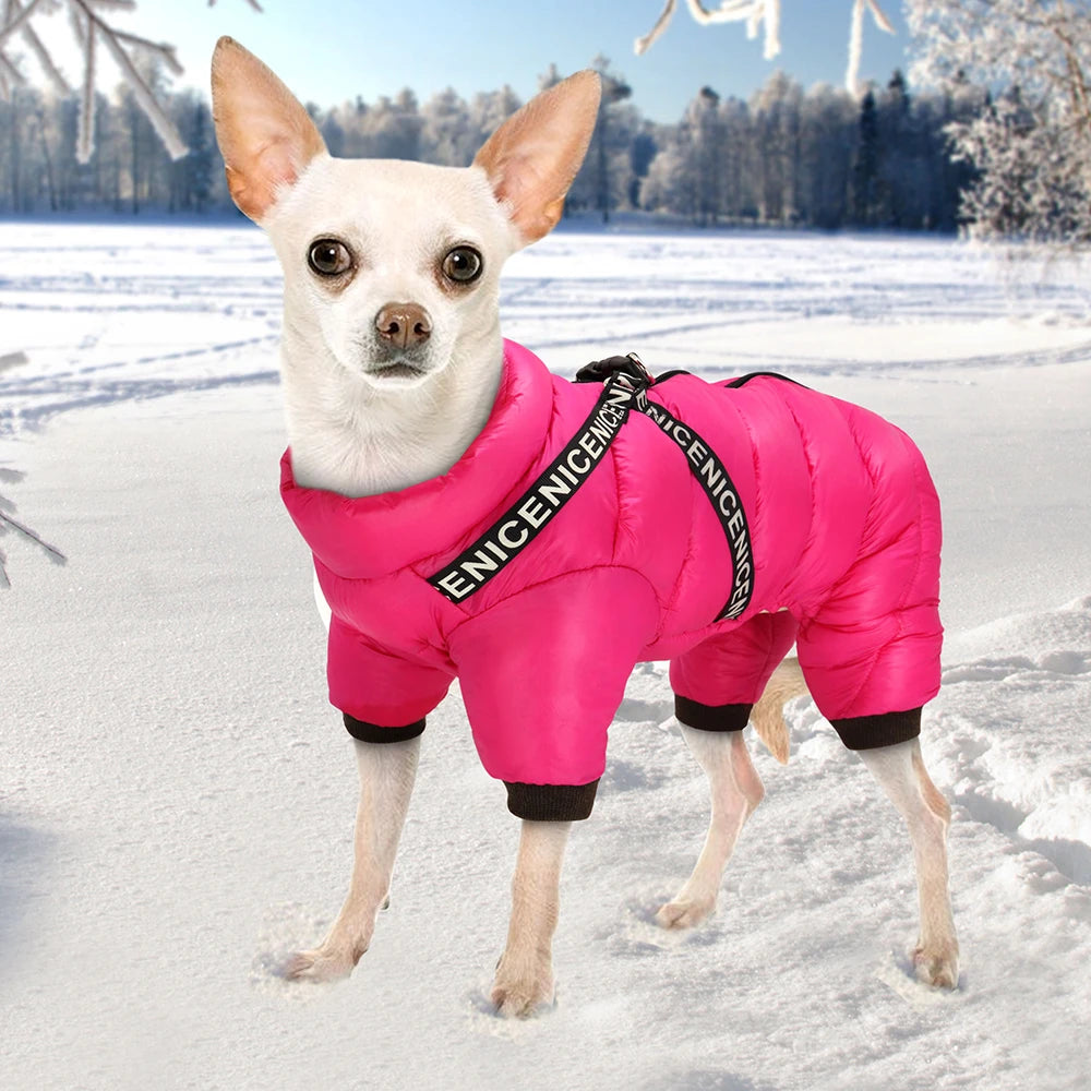 Winter Pet Dog Clothes Super Warm Dog Jacket Coat Waterproof