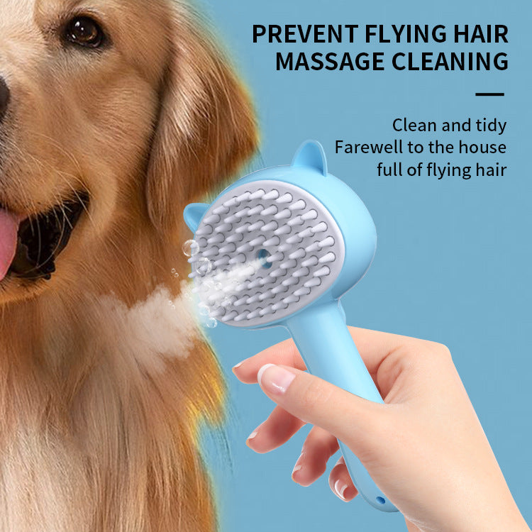 Hair Cleaning Brush With Mist Multifunctional Cat Grooming