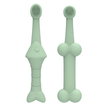 Pet Silicone Finger Toothbrush Oral Cleaning Pet Toothbrush