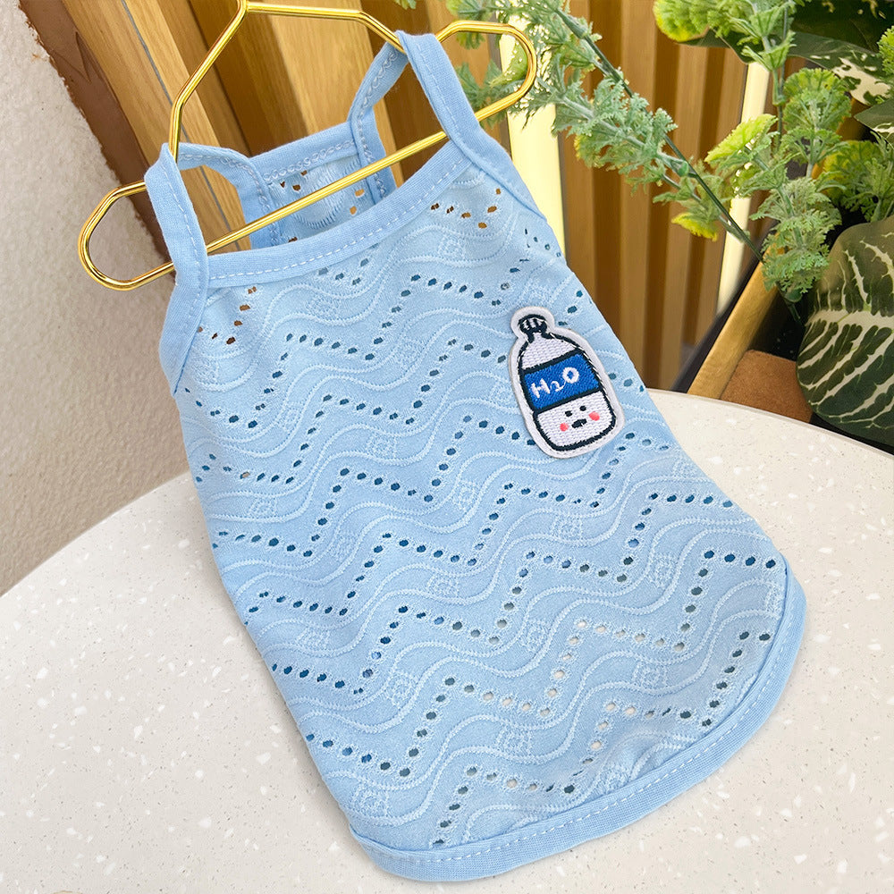 Dog Clothes Simple Camisole Thin Breathable Pet Clothes