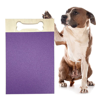 Creative Pet Supplies Dog Wooden Square Sandpaper Nail Scratch Board