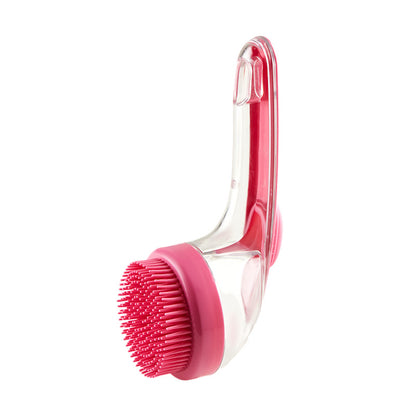 Pet Liquid Cleaning Massage Long Handle Shampoo Comb