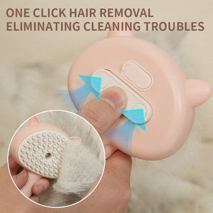 Hair Cleaning Brush With Mist Multifunctional Cat Grooming