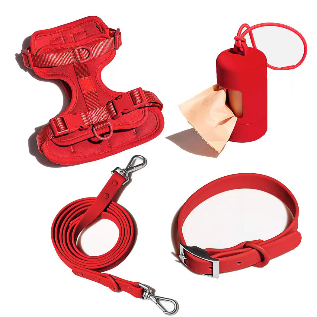 Dog Tactical Chest Back Anti-bite Waterproof Collar