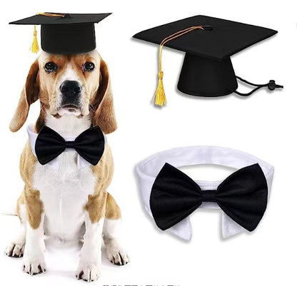 Dog Tassel Doctorial Hat Party Supplies Pet Hat