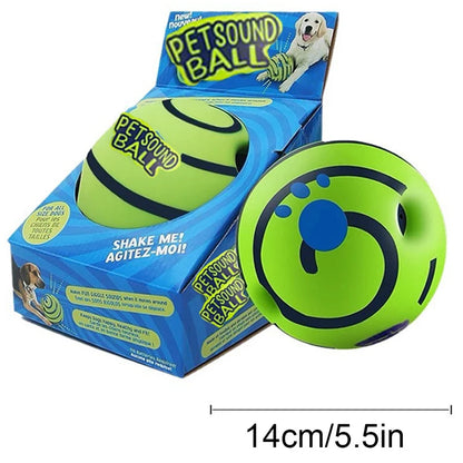 Dog Toy Wobble Wag Giggle Glow Ball Interactive Toy Fun