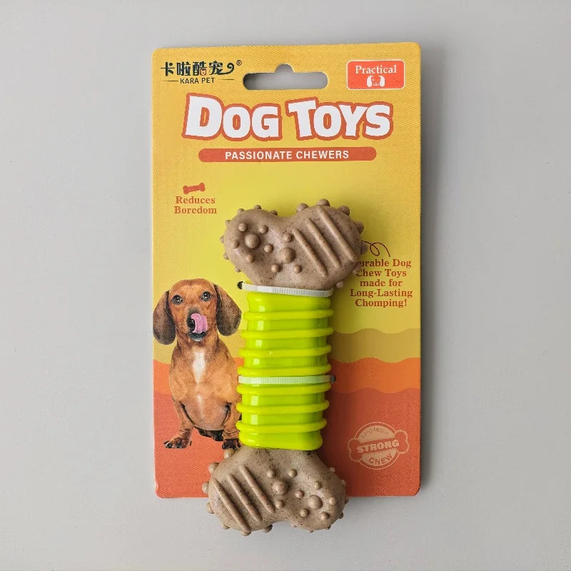 Dog Chew Toy Durable Bite-resistant Toy Bone-shaped Universal
