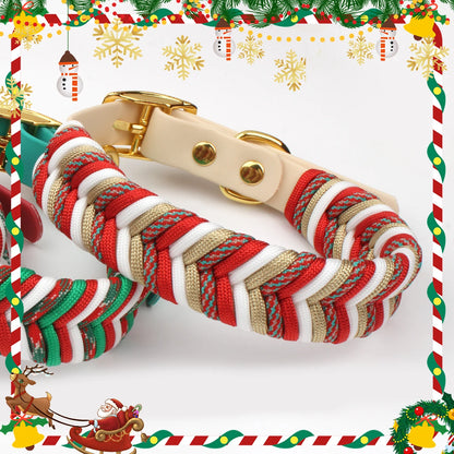 Durable Nylon Pet Dog Collar For Christmas Gifts