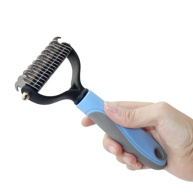 Pet Cat Hair Removal Comb Brush Dog Grooming Shedding Tools