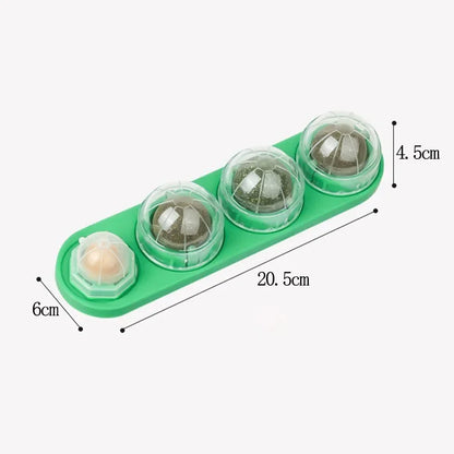 4 in 1 Rotating Catnip Silver Vine Ball Teeth Cleaning