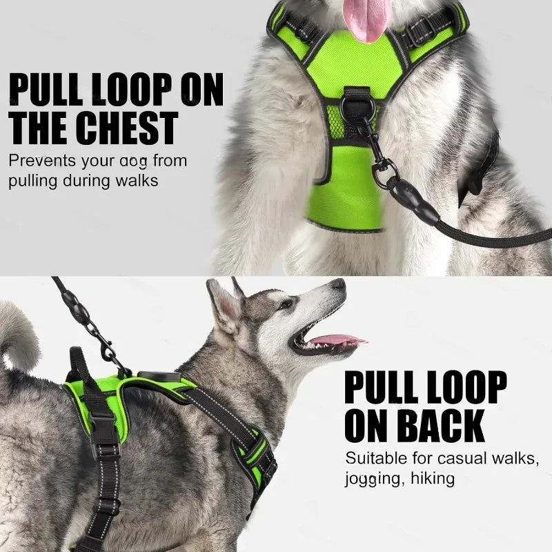 LED Glowing Luminous Dog Harnesses Essential for Dog Walking Safety
