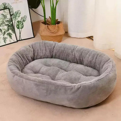Pet Bed Super Soft Polar Fleece Thickened Warm Nest for Autumn and Winter