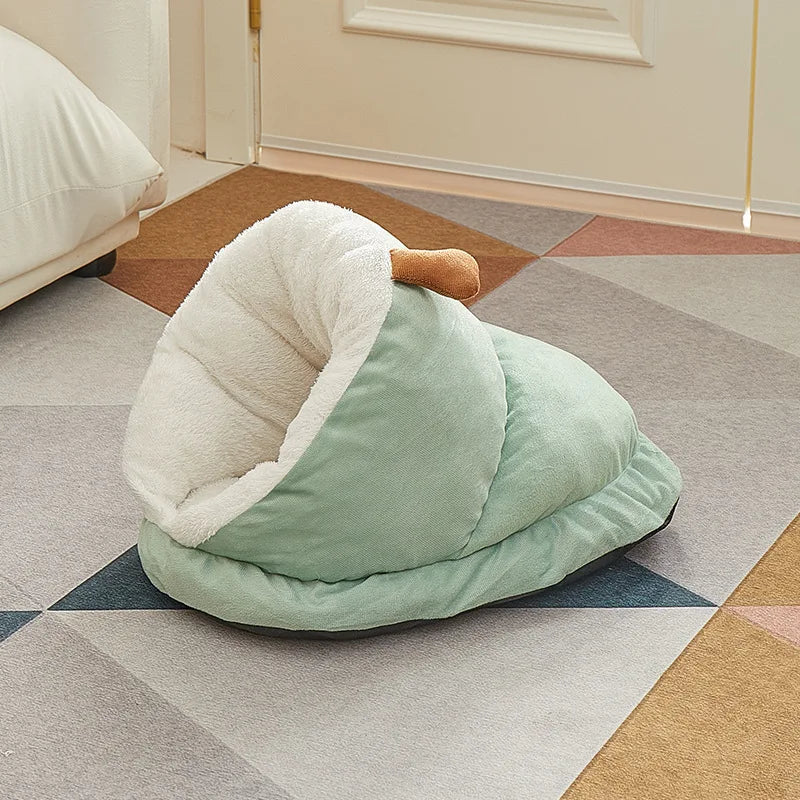 Soft Dog Bed Sofa Warm Plush Pet Kennel for Small Medium Dogs