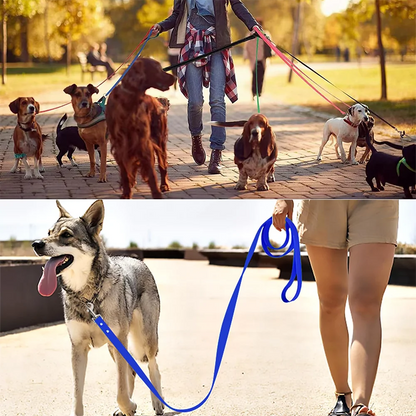 Dog Leash Waterproof Training Recall Long PVC Pet Leashes