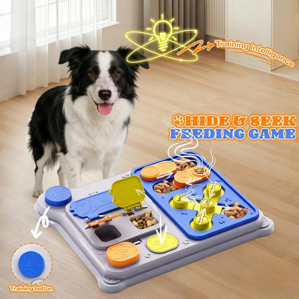 Dog Puzzle Toy & Pet Feeder  Treat Dispensing Toy