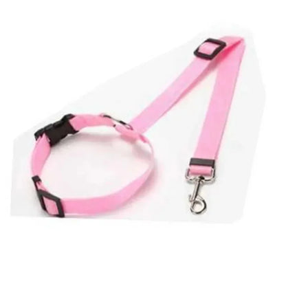 1PC Pet Car Seat Belt Nylon Lead Leash Backseat Safety