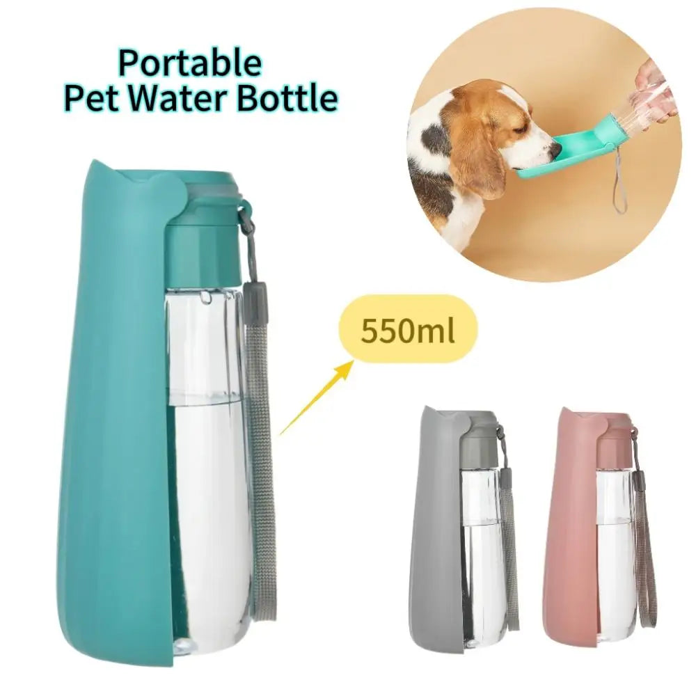 Portable Foldable Dog Water Bottle Leak Proof