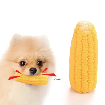Sound Corn Dog Toys for Puppies Grinding Teeth Cleansing