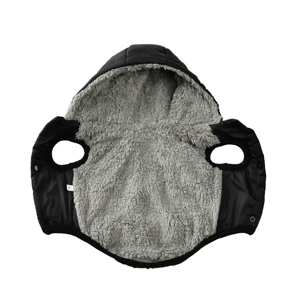 Windproof Hooded Dog Jacket Coat For Small Medium Dogs